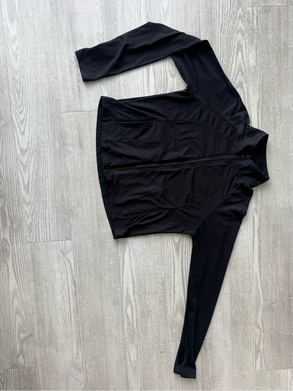 Love Black Full-Zip Lightweight Jacket